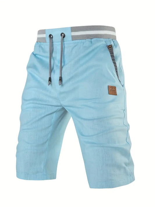 Katoen Linnen Zomershorts voor Mannen Modehuis-Nederland