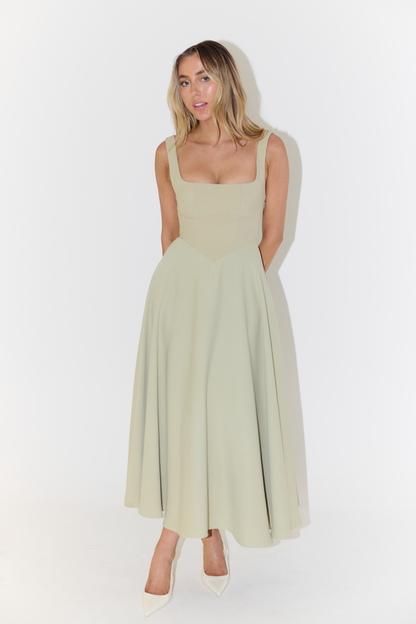 Bonnie | Elegant Midi Dress Modehuis-Nederland
