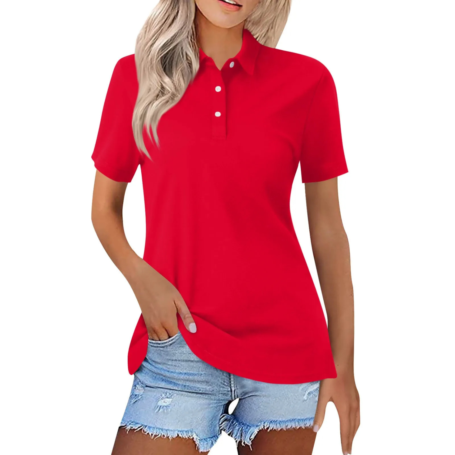 Julia Lichtgewicht Poloshirt Dames - Polo Shirt Dames - Poloshirts Dames Modehuis-Nederland