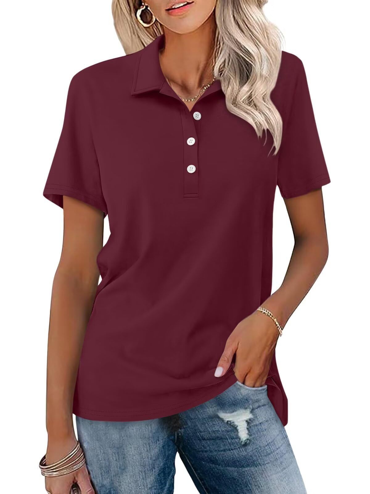 Julia Lichtgewicht Poloshirt Dames - Polo Shirt Dames - Poloshirts Dames Modehuis-Nederland