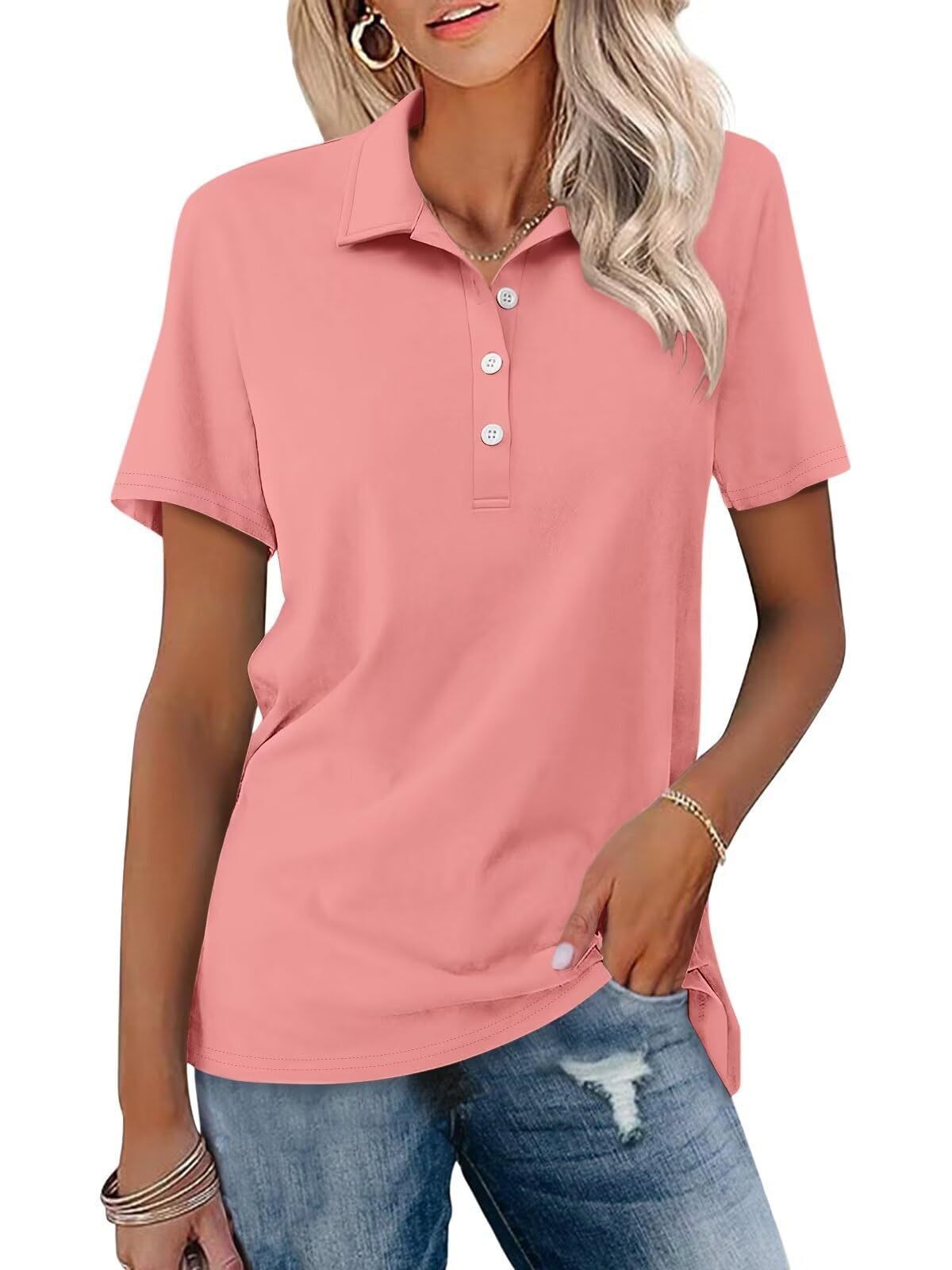 Julia Lichtgewicht Poloshirt Dames - Polo Shirt Dames - Poloshirts Dames Modehuis-Nederland