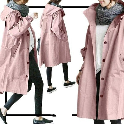 Aline | De Elegante Trench Coat Modehuis-Nederland