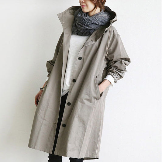 Aline | De Elegante Trench Coat Modehuis-Nederland