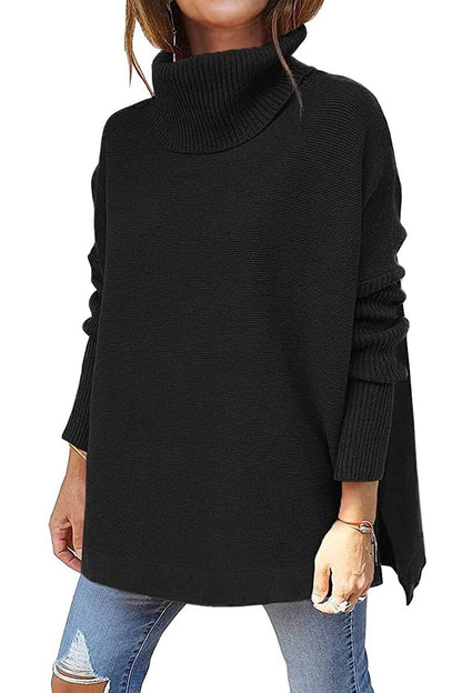 Anna™ - Maglione Dolcevita Oversize in Lana Modehuis-Nederland