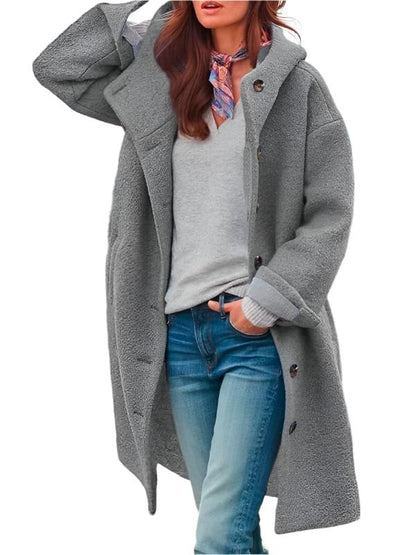 Anouk | Stylish Long Winter Coat Modehuis-Nederland
