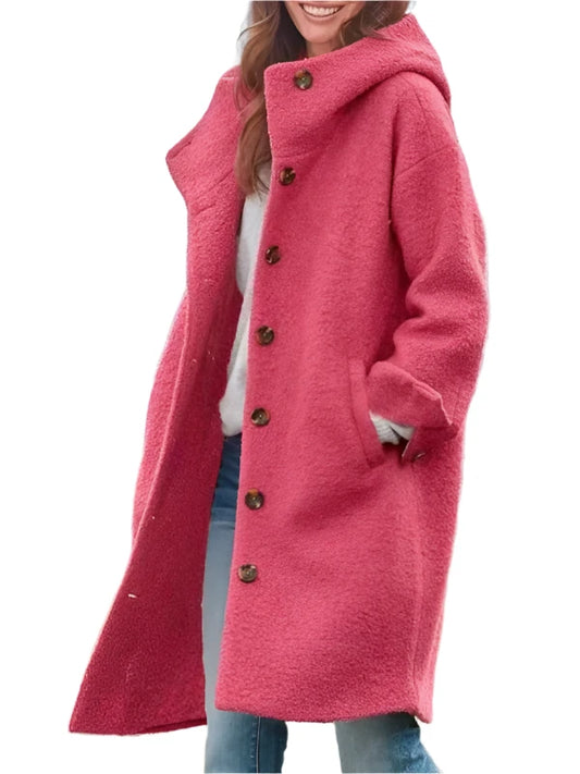 Anouk | Stylish Long Winter Coat Modehuis-Nederland