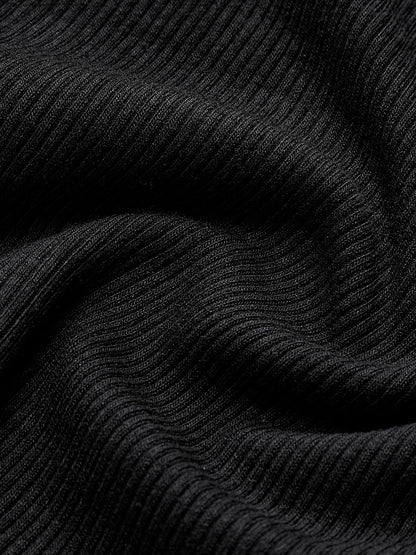 Basic Piping Long Sleeve Top Modehuis-Nederland