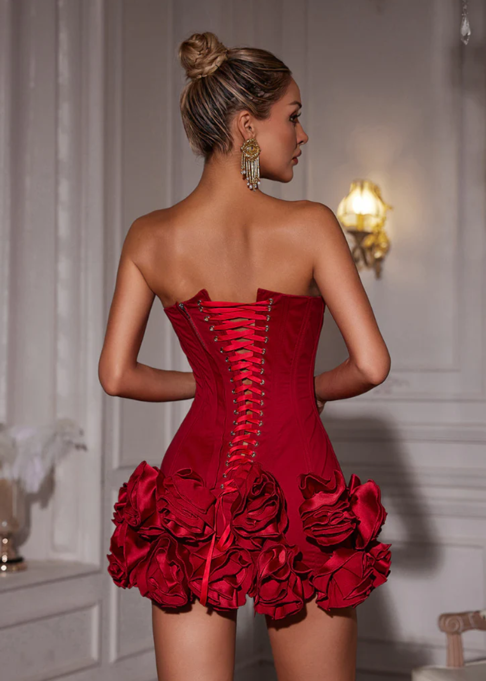 Evie | Corset Mini Dress Modehuis-Nederland