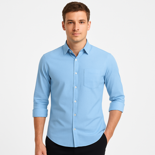Long Sleeve Shirt With Zip Modehuis-Nederland