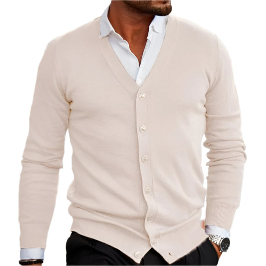 Stefan Vest - Casual cardigan voor heren Modehuis-Nederland