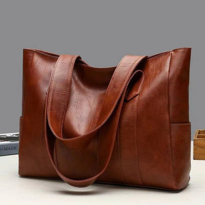 Aira - Vintage Leather Shoulder Bag - Classic - Fashionable Women - For Every Day Modehuis-Nederland