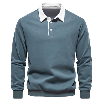 TOMSON - Classic Rugby Polo Shirt Modehuis-Nederland