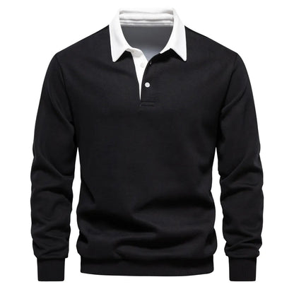 TOMSON - Classic Rugby Polo Shirt Modehuis-Nederland
