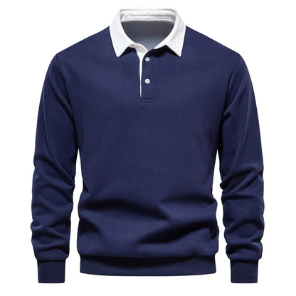 TOMSON - Classic Rugby Polo Shirt Modehuis-Nederland