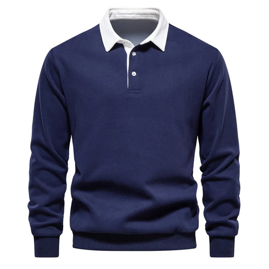 TOMSON - Classic Rugby Polo Shirt Modehuis-Nederland