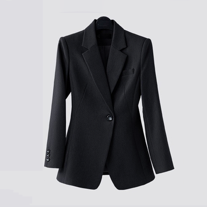 Dames getailleerd 2 delig pak dames stretch met smalle taille