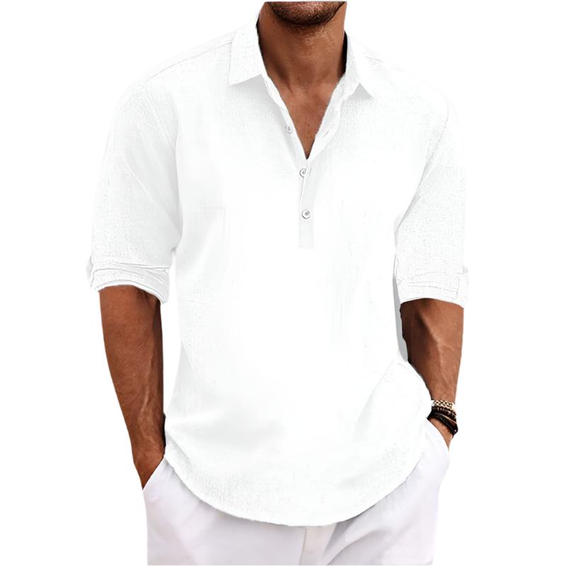 Ricardo™ Klassieke Linnen Polo Modehuis-Nederland