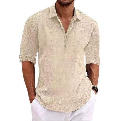 Ricardo™ Klassieke Linnen Polo Modehuis-Nederland