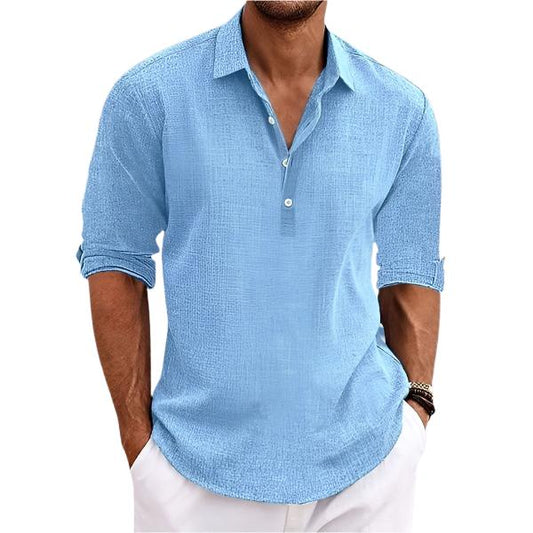 Ricardo™ Klassieke Linnen Polo Modehuis-Nederland