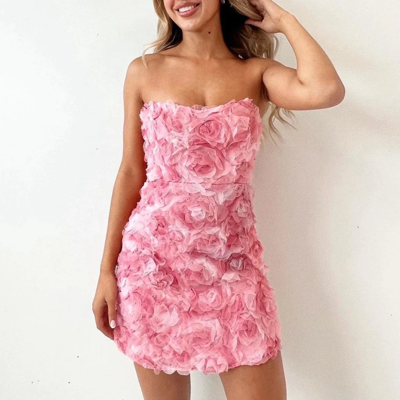 Elizabeth - Strapless elegante jurk Modehuis-Nederland