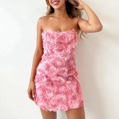 Elizabeth - Strapless elegante jurk Modehuis-Nederland