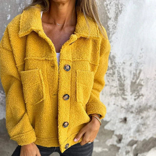 Dion™ -  Kurze Wolljacke mit Revers Modehuis-Nederland