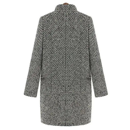 Cheska | Lange Jacke Mantel aus Wolle Modehuis-Nederland