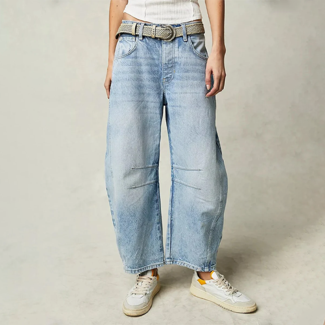 Chiara Relaxed Wijde Jeans Dames
