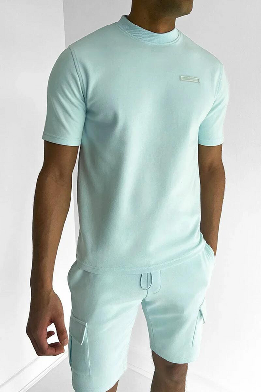 Cornald | T-shirt en Cargoshorts Set voor Heren Modehuis-Nederland