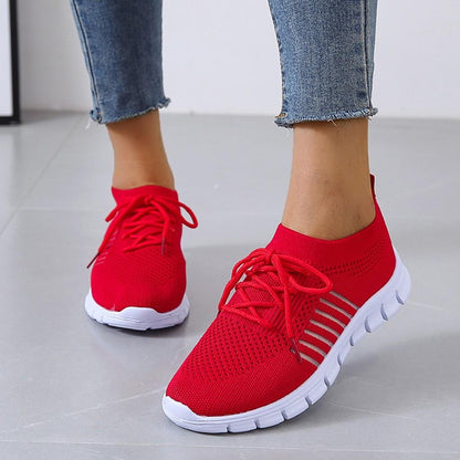 Dames sneakers met slip-on ontwerp