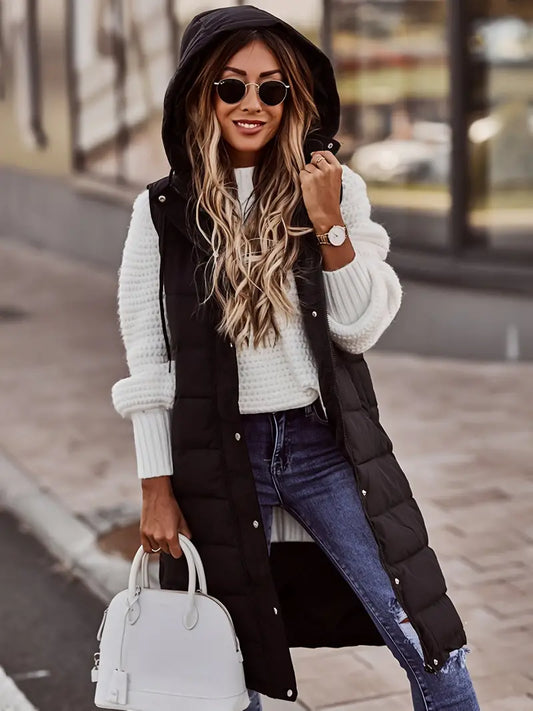 Helena | Long Body Warmer Modehuis-Nederland