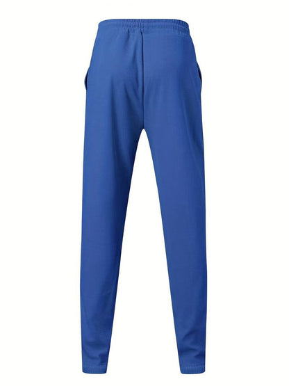 Heren trainingspak met halve rits en rechte broek