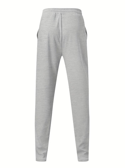 Heren trainingspak met halve rits en rechte broek