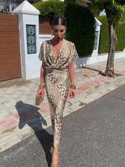 Verity | Elegant Wrap Dress Modehuis-Nederland