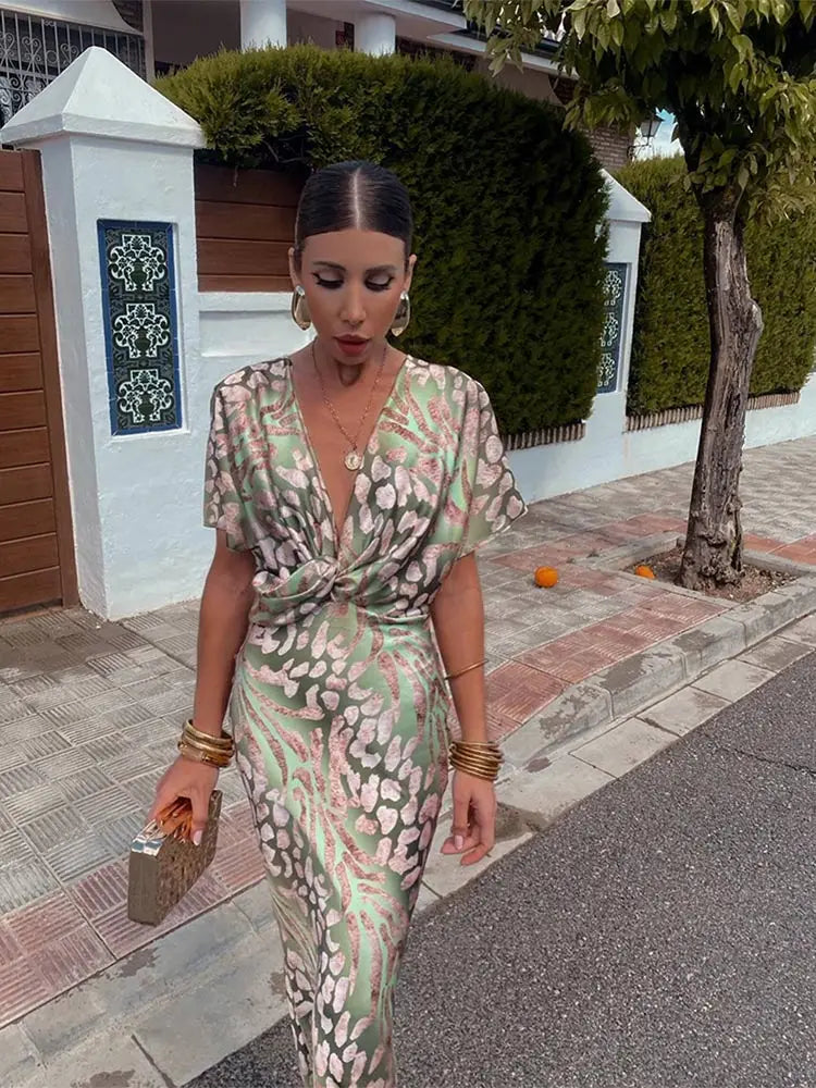 Verity | Elegant Wrap Dress Modehuis-Nederland