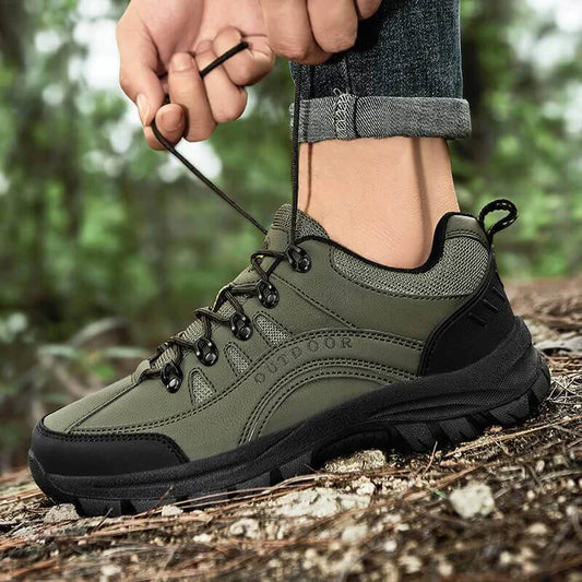 Dames wandelschoenen met stevige zool en zachte voering