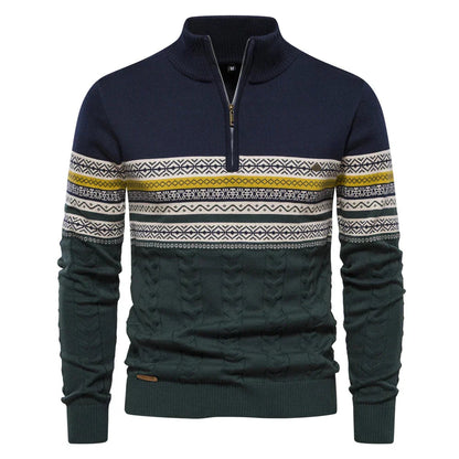 Geraffineerde herentrui met elegante stijl - Diede Modehuis-Nederland