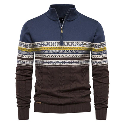 Geraffineerde herentrui met elegante stijl - Diede Modehuis-Nederland