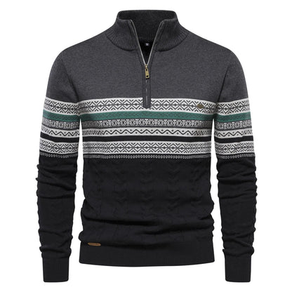 Geraffineerde herentrui met elegante stijl - Diede Modehuis-Nederland