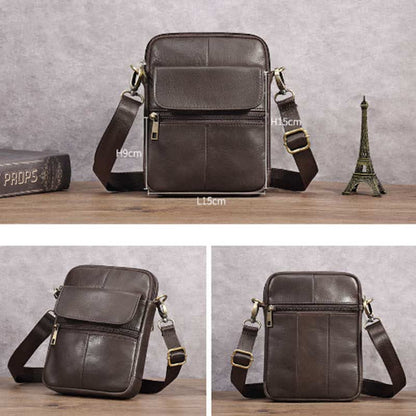 Heren crossbodytas met slank ontwerp