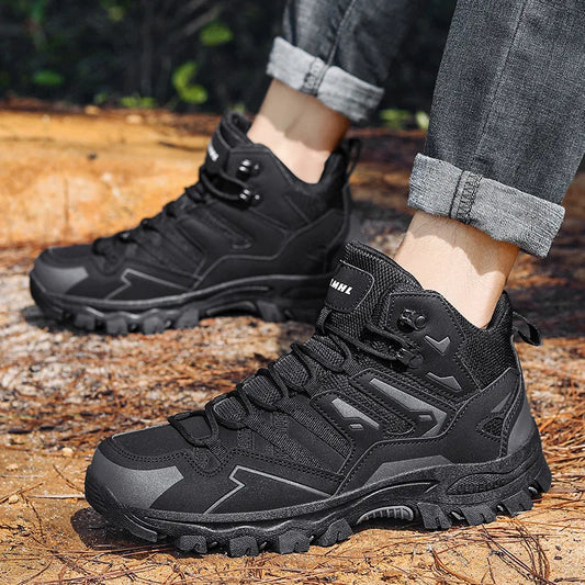 Heren wandelschoenen met demping