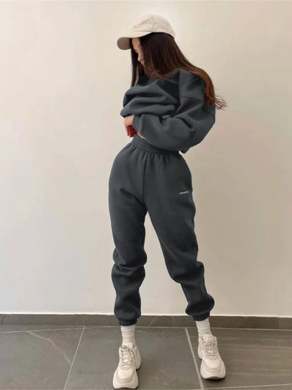 Felix | Warme hoodie en broek set Modehuis-Nederland