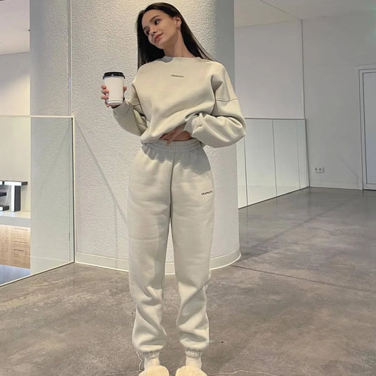 Felix | Warme hoodie en broek set Modehuis-Nederland