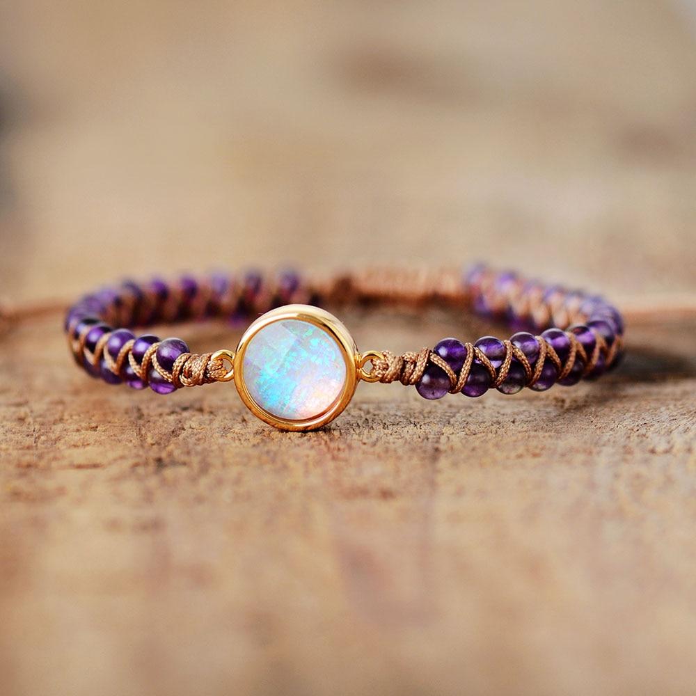 HealWithin Amethist Helende Paarse Armband Modehuis-Nederland