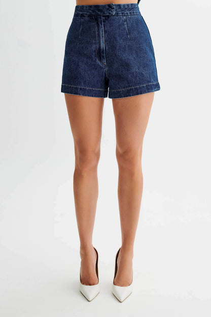 Geertrude | Getailleerde Denimset voor Dames Modehuis-Nederland