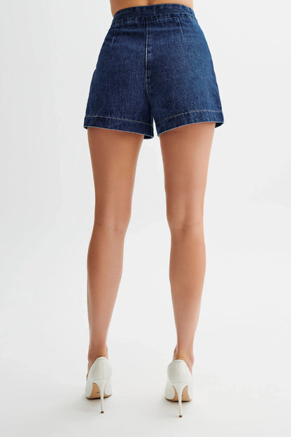 Geertrude | Getailleerde Denimset voor Dames Modehuis-Nederland
