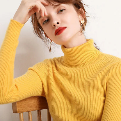 Finn | Dames kasjmier herfst coltrui Modehuis-Nederland