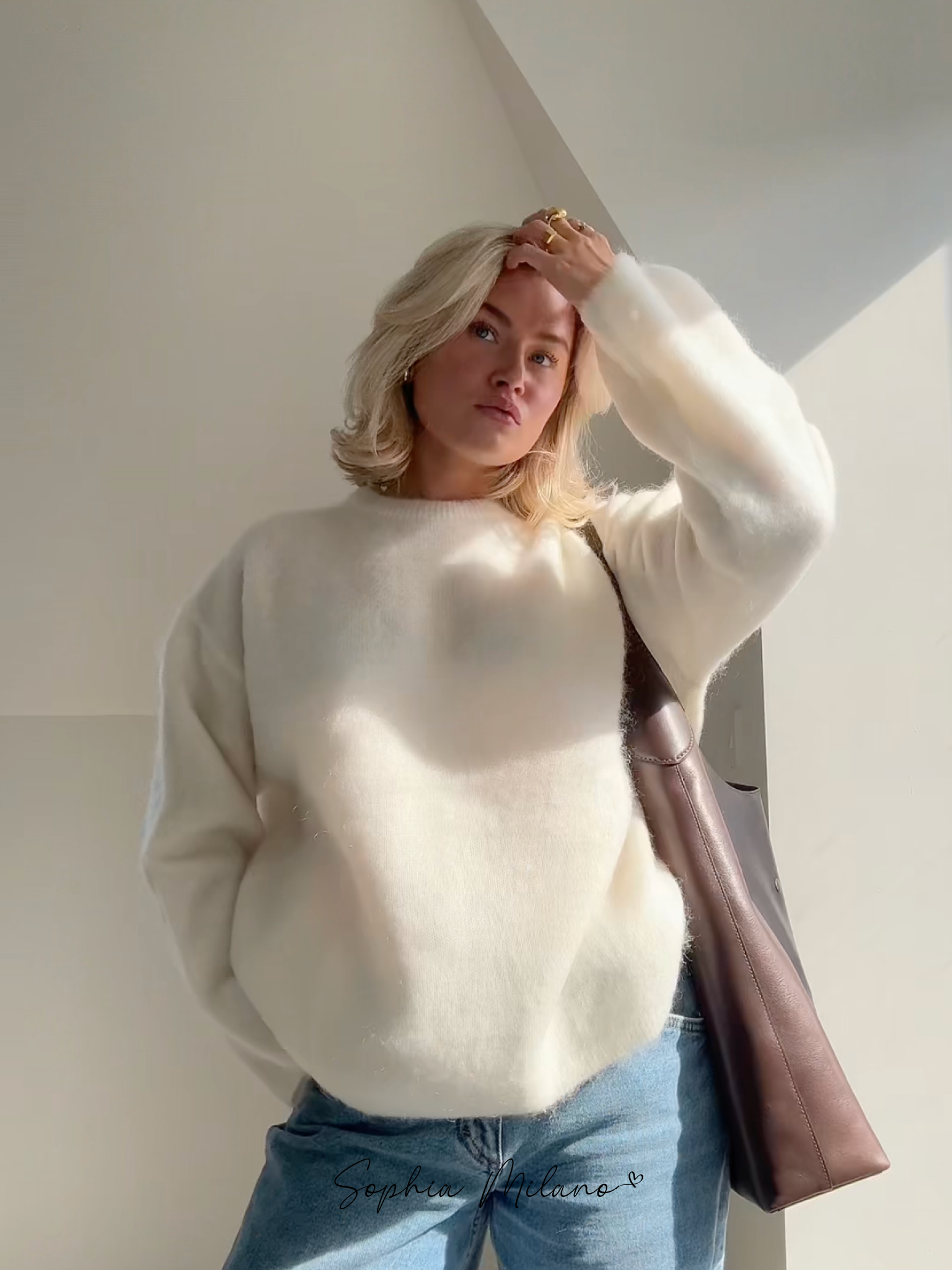 Florine Trui met Ronde Hals Modehuis-Nederland