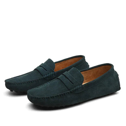 HUGO -Suède loafers in Italiaanse stijl Modehuis-Nederland