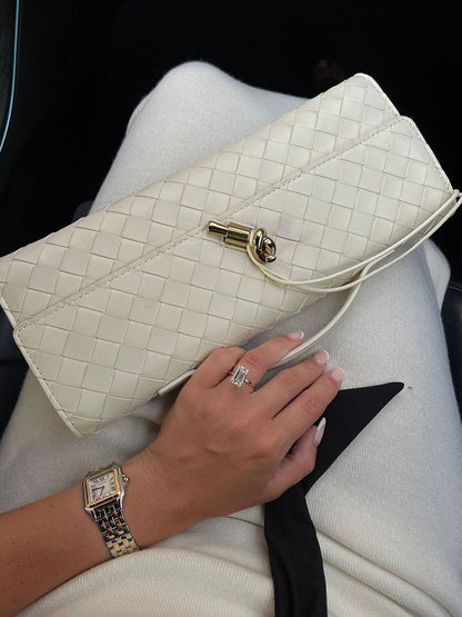 Bianca  -  Geweven Classy Tas Modehuis-Nederland